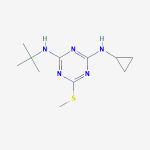 molecular formula C11H19N5S B021153 Irgarol<SUP>®</SUP> CAS No. 28159-98-0
