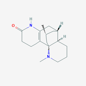molecular formula C17H26N2O B211560 alpha-Obscurine CAS No. 596-55-4