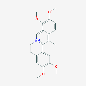 molecular formula C22H24NO4+ B211579 Dehydrocorydaline CAS No. 30045-16-0