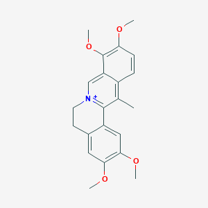 molecular formula C22H24NO4+ B211579 Dehydrocorydalin CAS No. 30045-16-0