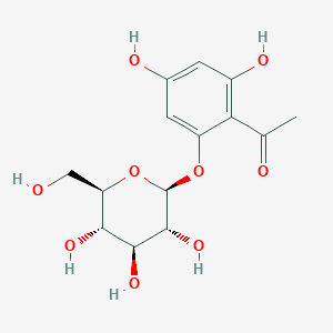 molecular formula C14H18O9 B211633 Myrciaphenone A CAS No. 26089-54-3