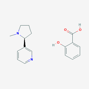 molecular formula C₁₇H₂₀N₂O₃ B021173 Nicotine salicylate CAS No. 29790-52-1