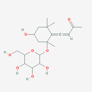 molecular formula C19H30O8 B211780 Citroside A CAS No. 120330-44-1