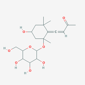 molecular formula C19H30O8 B211780 Citroside B CAS No. 120330-44-1