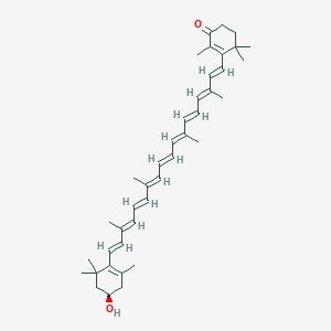 molecular formula C40H54O2 B211818 3'-Hydroxyechinenone 
