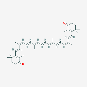 molecular formula C40H52O2 B211819 (9Z)-Canthaxanthin 