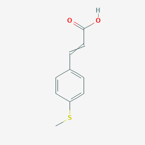 molecular formula C10H10O2S B021213 3-[4-(Methylsulfanyl)phenyl]acrylic acid CAS No. 102016-58-0