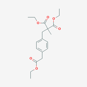 4-(2,2-Dicarboethoxy-propyl)phenylacetic Acid Ethyl Ester
