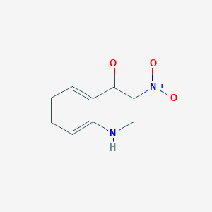 molecular formula C9H6N2O3 B021240 3-Nitroquinolin-4-ol CAS No. 50332-66-6