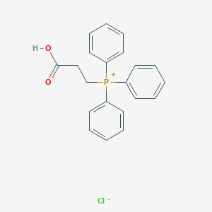 molecular formula C21H20ClO2P B021247 (2-Carboxyethyl)triphenylphosphonium chloride CAS No. 36626-29-6