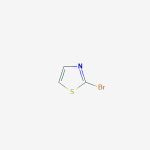 molecular formula C3H2BrNS B021250 2-溴噻唑 CAS No. 3034-53-5