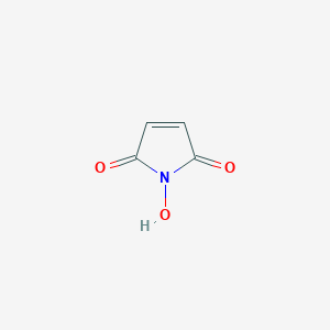 molecular formula C4H3NO3 B021251 1-羟基-1H-吡咯-2,5-二酮 CAS No. 4814-74-8