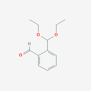 molecular formula C12H16O3 B021252 2-(Diethoxymethyl)benzaldehyde CAS No. 103890-70-6