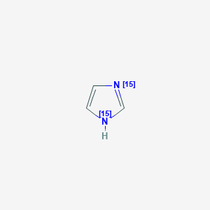 molecular formula C3H4N2 B021264 Imidazole-15N2 CAS No. 74362-46-2