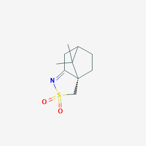 molecular formula C10H15NO2S B021288 (+)-10-Camphorsulfonimine CAS No. 107869-45-4