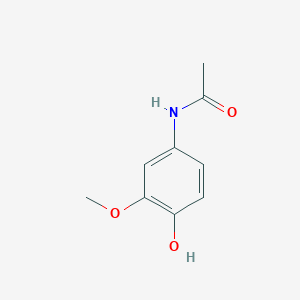 molecular formula C9H11NO3 B021298 3-甲氧基对乙酰氨基酚 CAS No. 3251-55-6