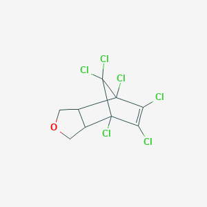 molecular formula C4-H9-N3-O2 B213016 Endosulfan ether CAS No. 3369-52-6