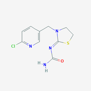 molecular formula C10H11ClN4OS B213021 Thiacloprid amide CAS No. 676228-91-4