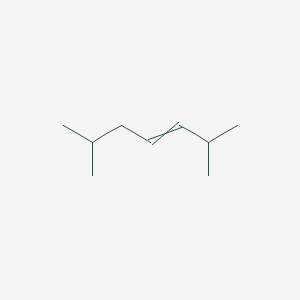 molecular formula C9H18 B213026 2,6-Dimethylhept-3-ene CAS No. 2738-18-3