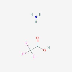 molecular formula C2H4F3NO2 B213048 Ammonium trifluoroacetate CAS No. 3336-58-1