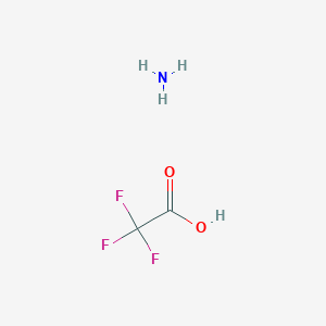 molecular formula C2HF3O2.H3N B213048 Ammonium trifluoroacetate CAS No. 3336-58-1