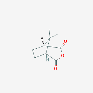 molecular formula C3H6N2O2.H2O4S B213088 Camphoric anhydride CAS No. 76-32-4