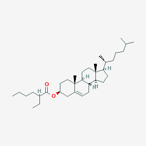 molecular formula C35H60O2 B213091 Cholest-5-en-3beta-yl 2-ethylhexanoate CAS No. 41329-01-5