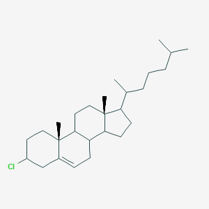 molecular formula C27H45Cl B213093 Cholesteryl chloride CAS No. 910-31-6