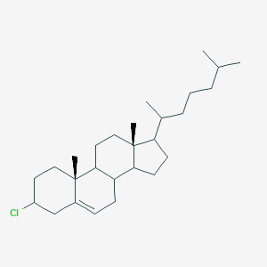 molecular formula C27H45Cl B213093 胆固醇氯化物 CAS No. 910-31-6