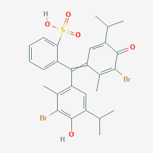 molecular formula C27H28Br2O5S.Na B213098 Bromothymol Blue sodium salt CAS No. 34722-90-2
