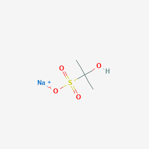 molecular formula C3H8O4S.Na B213099 Acetone sodium bisulfite CAS No. 540-92-1