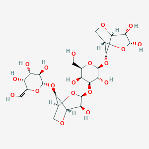 molecular formula C24H38O19 B213101 琼脂 CAS No. 9012-36-6