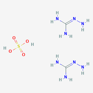 molecular formula C2H14N8O4S B213102 Aminoguanidine Hemisulfate CAS No. 996-19-0