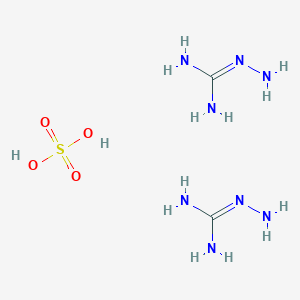 molecular formula CH6N4.1/2H2O4S B213102 Aminoguanidine hemisulfate CAS No. 996-19-0