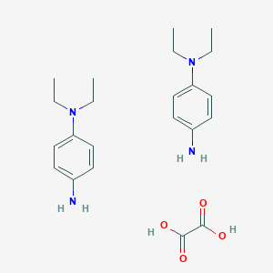 molecular formula C10H16N2.1/2C2H2O4 B213103 4-N,4-N-diethylbenzene-1,4-diamine;oxalic acid CAS No. 62637-92-7