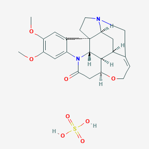 molecular formula C23H28N2O8S B213112 Brucine sulfate CAS No. 4845-99-2