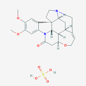 molecular formula C23H26N2O4.1/2H2O4S B213112 Brucine sulfate CAS No. 4845-99-2