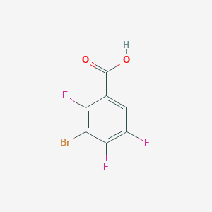 molecular formula C7H2BrF3O2 B021312 3-Bromo-2,4,5-trifluorobenzoic acid CAS No. 104222-42-6