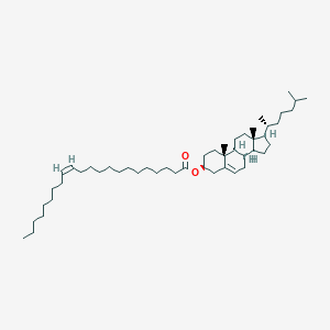 molecular formula C49H86O2 B213121 [(3S,8S,9S,10R,13R,14S,17R)-10,13-dimethyl-17-[(2R)-6-methylheptan-2-yl]-2,3,4,7,8,9,11,12,14,15,16,17-dodecahydro-1H-cyclopenta[a]phenanthren-3-yl] (E)-docos-13-enoate CAS No. 24516-39-0