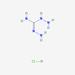 molecular formula CH8ClN5 B213125 1,3-Diaminoguanidine hydrochloride CAS No. 36062-19-8