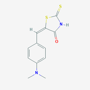 molecular formula C12H12N2OS2 B213129 5-(4-Dimethylaminobenzylidene)rhodanine CAS No. 536-17-4