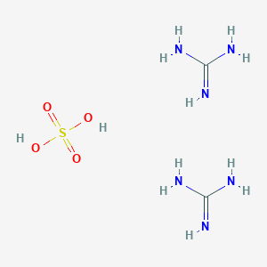 molecular formula CH5N3.1/2H2O4S B213136 Guanidine, sulfate (2:1) CAS No. 594-14-9