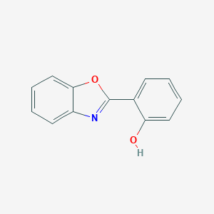 molecular formula C3H8O4S.Na B213137 2-(2-Hydroxyphenyl)benzoxazole CAS No. 835-64-3