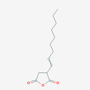 molecular formula C13H20O3 B213145 2,5-Furandione, dihydro-3-(nonen-1-yl)- CAS No. 28928-97-4