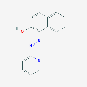 molecular formula C15H11N3O B213148 1-(2-Pyridylazo)-2-naphthol CAS No. 85-85-8
