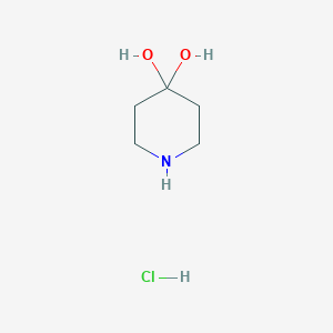 molecular formula C5H11NO2.ClH B213152 Piperidine-4,4-diol Hydrochloride CAS No. 40064-34-4