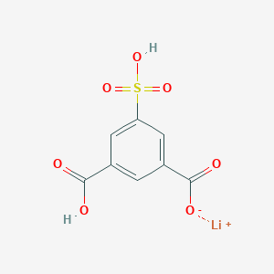 molecular formula C8H6O7S.Li B213157 Monolithium 5-sulfoisophthalate CAS No. 46728-75-0