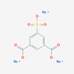 molecular formula C8H6O7S.Na<br>C8H6NaO7S B213158 Monosodium 5-sulfoisophthalate CAS No. 6362-79-4