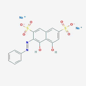 molecular formula C16H12N2NaO8S2 B213168 CID 156588399 CAS No. 4197-07-3