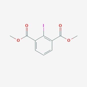 molecular formula C10H9IO4 B021317 Dimethyl 2-iodobenzene-1,3-dicarboxylate CAS No. 106589-18-8